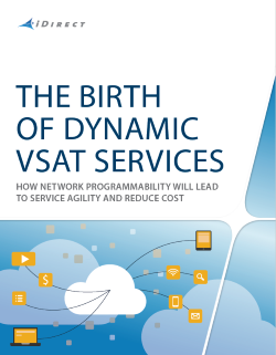 Download The Birth of Dynamic VSAT Services White Paper