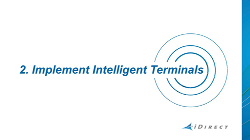 Implementing Intelligent Terminals HTS/DVB-S2X Platforms