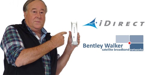 Bentley Walker and iDirect's iQ Series Remote