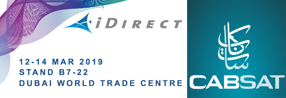 iDirect at CABSAT 2019 – Innovations, Power Sessions, and Meeting the Team