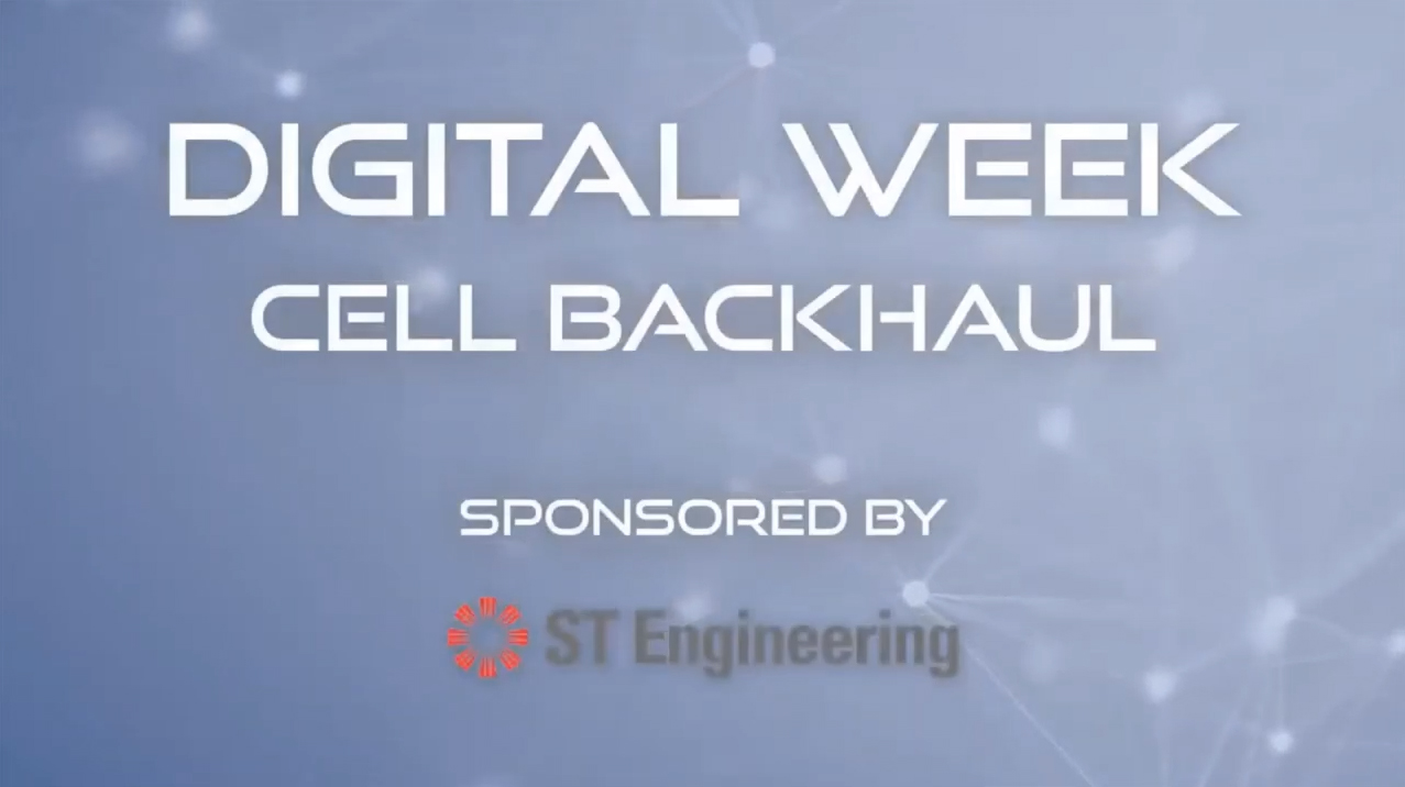 Cellular Backhaul – Digital Week 2020 – Semir Hassanaly