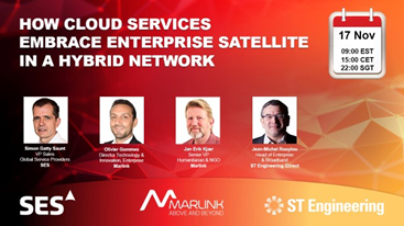 How Cloud Services Embrace Enterprise Satellite in a Hybrid Network