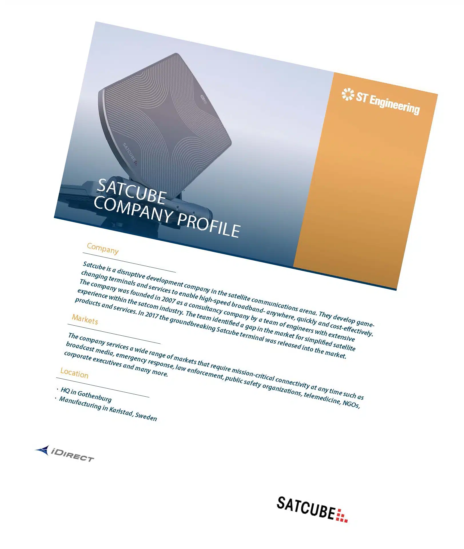 Satcube Partner Profile