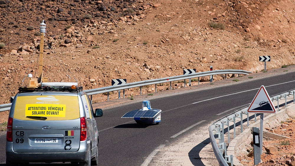 solar team brains car