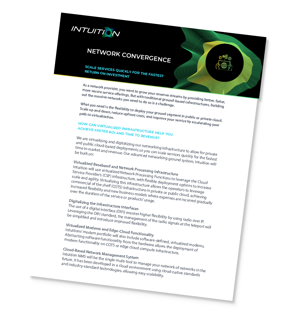 Network Convergence Capability Brief