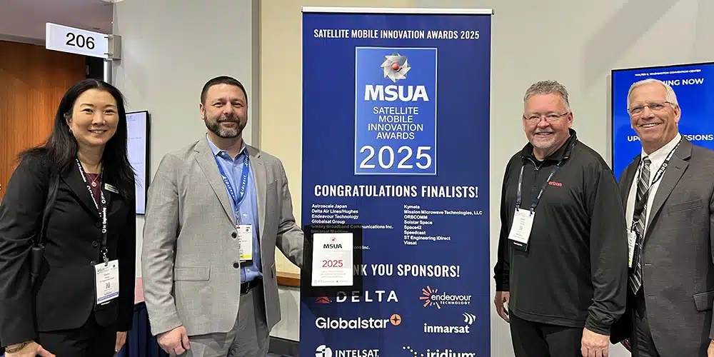 ST Engineering iDirect’s Public Safety Solution Wins MSUA Satellite Mobile Innovation Award 2025