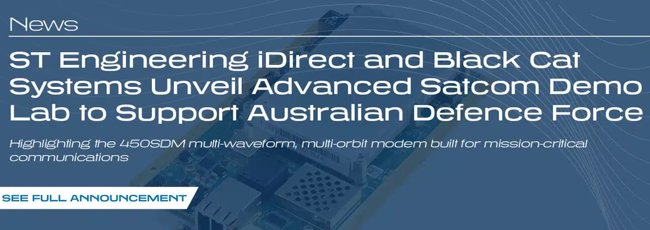 Advanced SATCOM solutions for Australian Defence Force