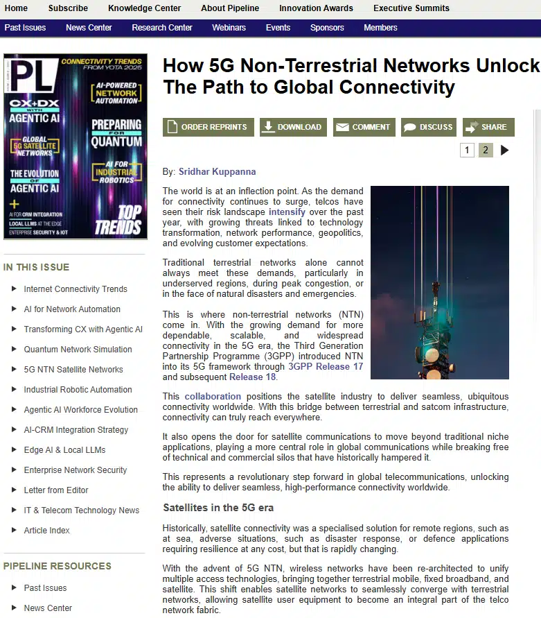 5G Non-Terrestrial Networks